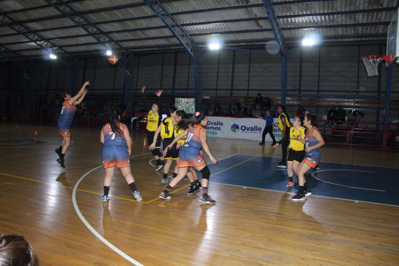 Con partidos de alto nivel concluyó el Campeonato Comunal de Básquetbol en Ovalle