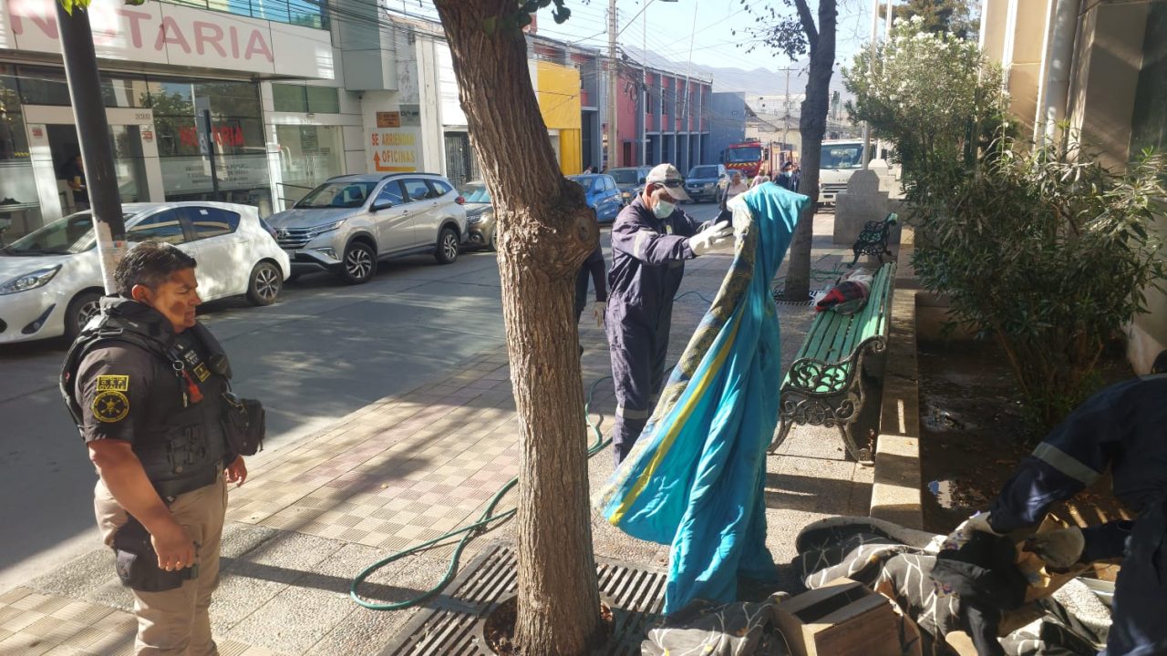 Municipio intensifica operativos de recuperación de espacios públicos en distintos sectores de Ovalle