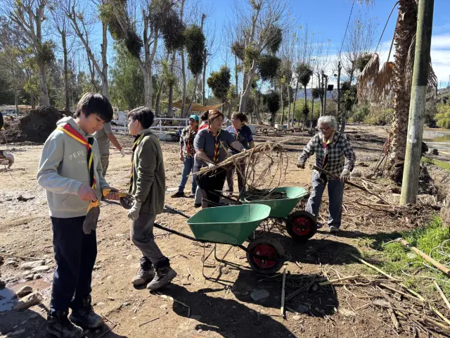 Comunidad se unió para recuperar el Parque Recreacional Los Peñones
