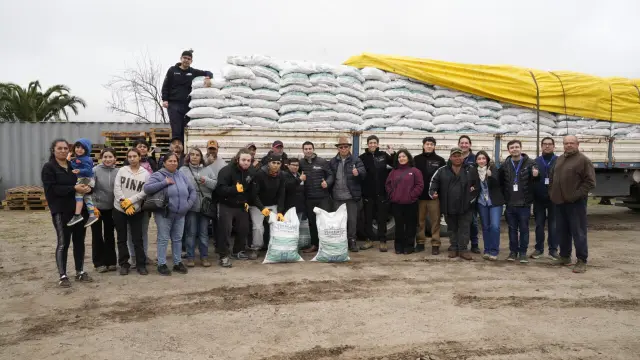 Crianceros de Ovalle recibieron alimento para sus animales gracias al apoyo de Desafío Levantemos Chile