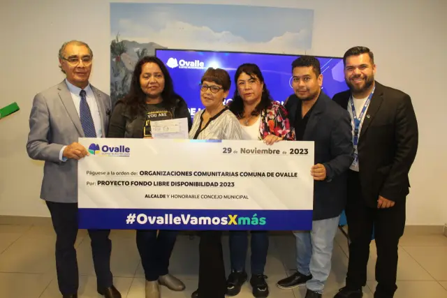 Municipio de Ovalle entrega más de $2.600 millones en subvenciones destinadas al fortalecimiento de la comunidad