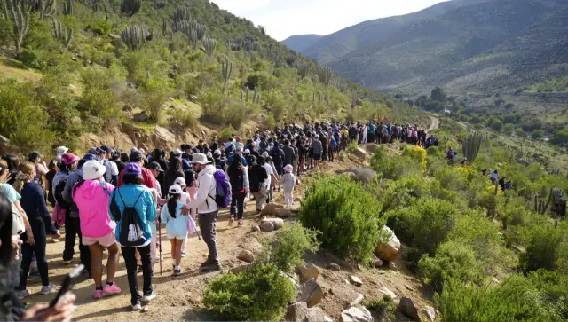 Así se vivió el Trekking Familiar en Quebrada Seca de Sotaquí