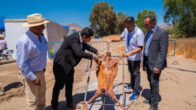 Con éxito se realizó la Fiesta de la Cabrillona y la Tortilla de Rescoldo en Quebrada Seca de Sotaqui