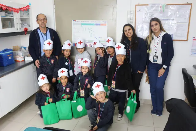 Escolares participaron de actividad que los acercó al mundo de la salud en Limarí