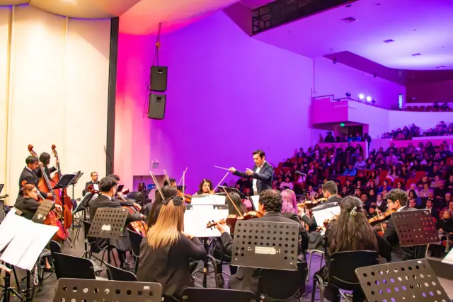 Concierto Sinfónico del Colegio de Artes pone el broche de oro a la celebración de los 194 años de Ovalle