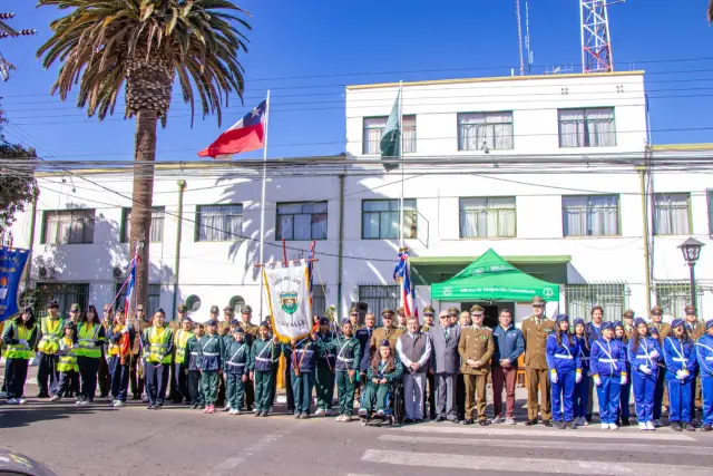 Brigadistas Escolares realizan “juramento” para prevenir delitos en sus comunidades