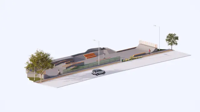 Avanza proyecto del nuevo Skate Park para Ovalle