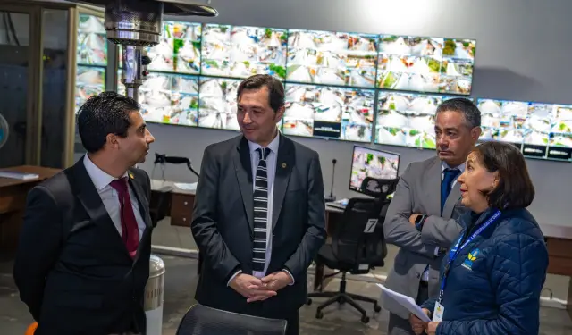 Fiscal Regional de Coquimbo visita Central de Cámaras de Ovalle y destaca su aporte en la lucha contra la delincuencia