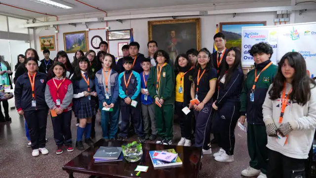 Niños, niñas y adolescentes participaron en el encuentro “Ovalle también es mío”