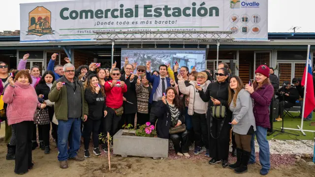 Abrió sus puertas el nuevo Comercial Estación en Ovalle