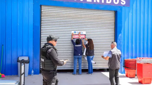 Municipio clausuró Malls Chinos que funcionaban sin patente comercial en Ovalle