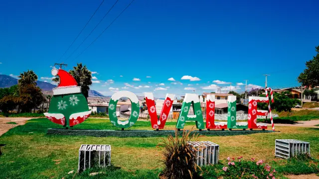 Ovalle se tiñe con los colores tradicionales de la Navidad