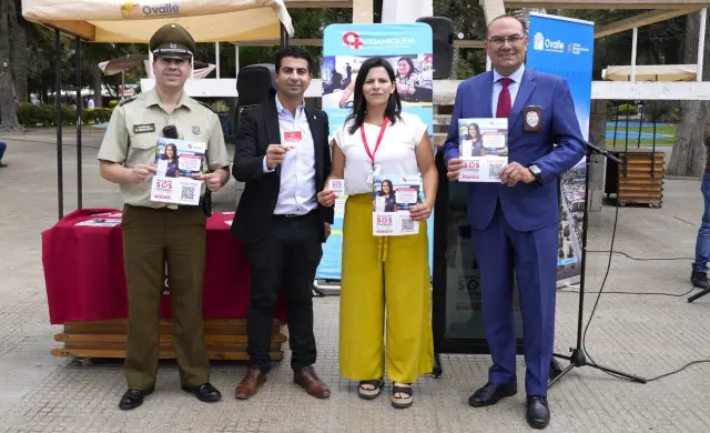 COANIQUEM lanzó en Ovalle la campaña preventiva “No Más Fuegos Artificiales”