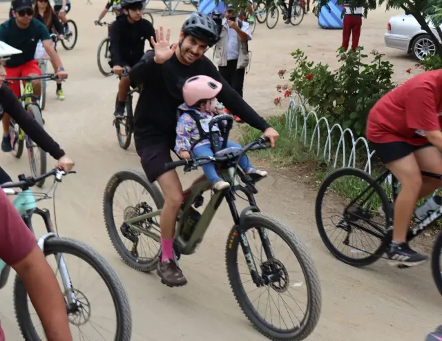 Cientos de ciclistas dan vida a la primera cicletada familiar del 2026 en Ovalle
